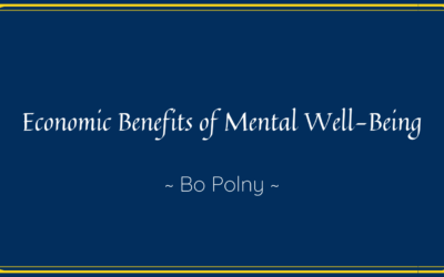 Economic Benefits of Mental Well-Being